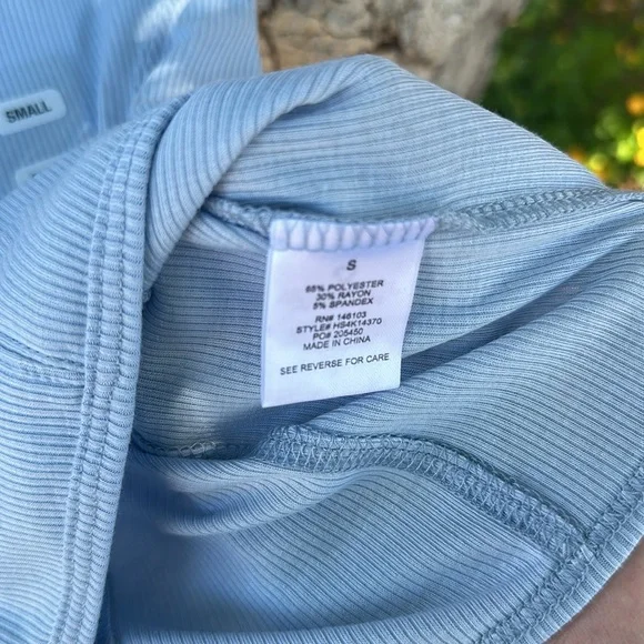 NWT Gorgeous Hippie Rose T-shirt, Size S, skylight blue - Picture 11 of 12